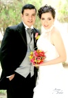 Srita. Cristina Ramos Soto, el día de su boda con el Sr. Roberto Fidel Román Echevarría. 

Miriam Barker Fotografía
