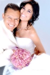 Srita. Farah Nahle Quiñónez, el día que unió su vida en matrimonio a la del Sr. Pablo Gerardo Hernández Muñoz.

Estudio Laura Grageda