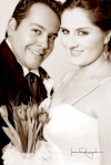 Srita. Farah Nahle Quiñónez, el día que unió su vida en matrimonio a la del Sr. Pablo Gerardo Hernández Muñoz.

Estudio Laura Grageda
