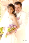 Srita. Mercedes Orozco Diosdado, el día de su boda con el Sr. José Guillermo Metlich de la Peña.

Estudio Laura Grageda