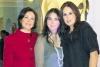 Ángeles Santillán, Celina de Guajardo, Mariangel y Anita García.