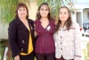 09122008
Ana Victoria en compañía de su mamá Imelda Álvarez, Leonor Torres y Pamela de Ramírez.