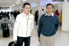 13122008
Ezequiel Ortiz y Orlando Hernández llegaron de la Ciudad de México en plan de trabajo