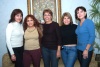 15122008
Gloria García, Norma de León, Lucy Castañeda, Irma Medina y Georgina Solís en pasada reunión navideña.