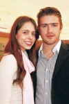 Cris Borbolla, Damián Aguilera y Gisela Muñoz.