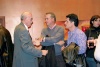 Los asistentes felicitaron sinceramente a los expositores.