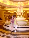 Gabriela Votta y Mary Correa en el Cesar's de las Vegas, Nevada.