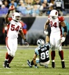 Kurt Warner y los Cardinals de Arizona, en vez de convertirse en víctimas, están a una victoria de jugar su primer Super Bowl en muchos años, luego de que presionaron a un inefectivo Jake Delhomme y aplastaron por 33-13 a los Panthers de Carolina.