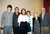 Ernesto Quintero, Laura de Quintero, Eduardo Flores de la Fuente, Dora Alicia Palestino de Flores, Alfonso Morales y Chayito de Morales, Heberto Quintero y Nuri Cuerda de Quintero, Susana Quintero y Francisco Doménech.