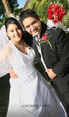 Srita. Brenda María Molina Ortiz, el día de su boda con el Sr. José Luis Medina Reyes. 

Estudio Luciano Laris