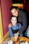 11012009
Ariel Anchondo y Anayancy Lozano el día de su despedida de solteros.