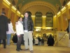 JC y Solandy Ortiz, vacaciones navideñas 2008 Grand Central Station, Manhattan, New York