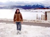 Pamela Galvez Villalobos vacacionando en Colorado el pasado mes de diciembre.