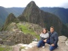 Carlos y Cristy Zea, en su reciente visita a la bellísima ciuda de la incaica de Machu Picchu en Perú. Machu Picchu, Perú 29 de Diciembre de 2008.