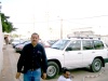Roberto Iturriaga a las afueras del banco de Mauritania en África