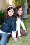 16012009
Daniela Aguilera López y Ana Paula Lechuga González, cumplieron 11 años e edad.