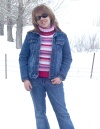 Pamela Contreras Torres en Rock Springs Wyoming. Marzo de 2009