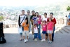 Israel Arreola en una reunión familiar en Guanajuato
