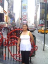 Yadira En el Times Square en New York donde resido el Junio 01 09