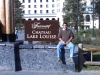 Jesus Moncayo Lujan de vacaciones en Fairmount Resort en lake louise en Alberta, Canadá.