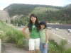 Mariana y Andrea García Alonso de vacaciones en la ciudad de Aspen Colorado