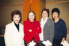 Norma Leticia de González, Isabel Lobo, Patricia de Castro y Lucy Calvillo.