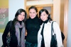 Karla Valdés, Ale Sánchez y Saima Zarzar.