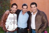 02022009 Jorge Humberto junto a sus amigos Rigo Soto y Óscar Soto.