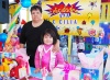 Linda fiesta de siete años le ofrecieron a Ana Cecilia Macías Martínez, la acompaña su mamá Blanca Estela.