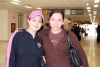 03022009 Rosa Aguirre y Adriana Valencia viajaron a la Ciudad de México.
