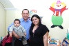 09022009 Ana Luisa y Joél Escobar en compañía de sus hijos Luisana, Anaís y Ana Lisseth Escobar Aranda.