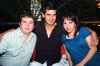 11022009 Héctor Garza, Cristina Rosas y Alex Rodríguez.