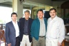 14022009 Aldo Sandoval, José Juárez, José Refugio Juárez y Dante Aguilar.