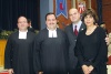 Carolina Aguirre, Alberto Herrera, Bere Aguirre, Dany Visconti y Claudia.