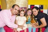 Sofía y el pequeño Jorge Solís.