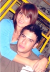 18022009 Jocelyn Mata y Mario Alberto Ramírez festejando cinco años de noviazgo el pasado 12 de febrero.
