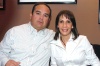 21022009 Eduardo y Mirna Garza, compartieron con amigos una agradable velada de amistad.