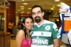 21022009 Vanessa Meráz y Carlos del Río, captados en reciente visita a un centro comercial de la ciudad de Torreón, Coahuila.