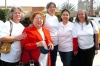 19022009 De fiesta. Ofelia Rocha, Ana María, Lulú Salazar, Rosy Salazar y Mary Paz Rocha, asistieron a la  misa.