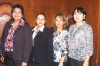 23022009 Anabel Cerda, Anabel Rivera, Lourdes Ángela Payán, Okanny Arrieta y José Martínez, en una especial celebración  realizada en esta ciudad.
