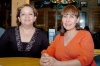22022009 Lourdes de Gamboa y Susana Sotomayor en una cálida tarde de café.