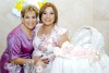 22022009 Karla Ivette junto a su mamá: señora Irma Espinoza de Núñez.