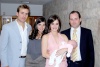 22022009 Marina P. de Pruneda, Maribel P. de Núñez, Maité N. de González y la bebé Maité forman cuatro generaciones.