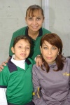 22022009 Cristina Pérez Pérez, fue felicitada por sus siete alis de vida, la acompañan sus maestras Karla y Linda.