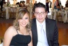 27022009 Karen y Javier Corpus, en el banquete de bodas de la pareja Cisneros García, celebrada en conocida Hacienda de esta ciudad.