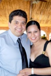 27022009 Coco y Rodolfo Durán, acompañaron a los novios en su boda.