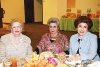Carmen de Leal, Soledad de Anaya y María Luisa de Madero.