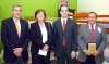 04032009 Don Eduardo Murra, Magdalena Dingler, Juan Villarreal y David Montelongo.