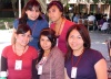 10032009 Alumnas. Brenda López, Alejandra Pérez, Karla e Ivonne Gutiérrez, asistieron al Octavo Encuentro de Equipos de Trabajo.