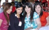 10032009 Alumnas. Brenda López, Alejandra Pérez, Karla e Ivonne Gutiérrez, asistieron al Octavo Encuentro de Equipos de Trabajo.